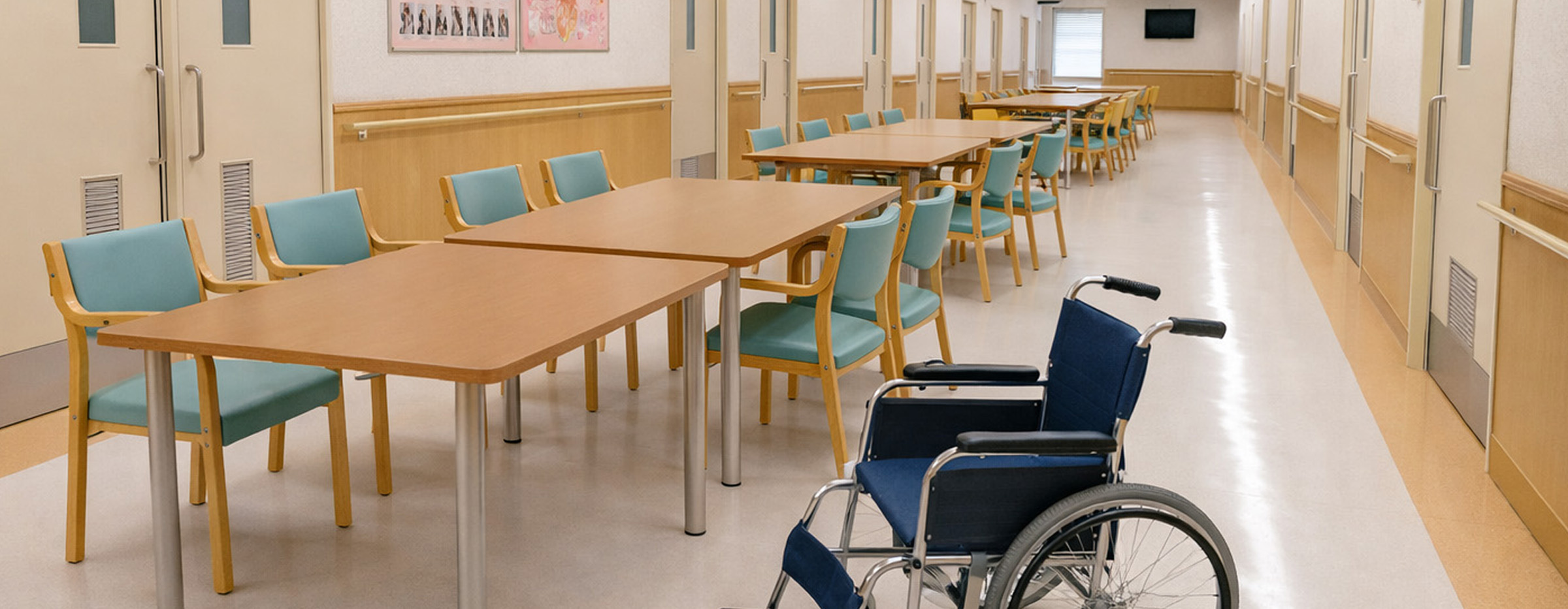 千葉市花見川区の特別養護老人ホーム桐花園の内観